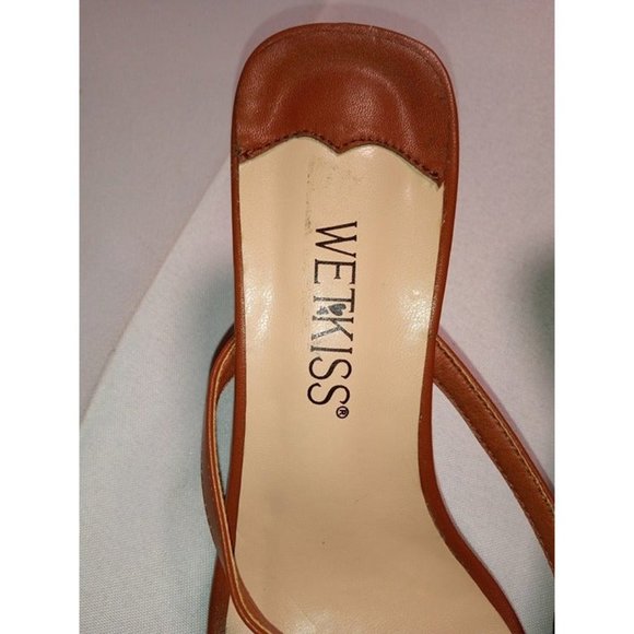 Wet Kiss Size 8‎ Thong Sandal Heels 3" BRAND NEW - Picture 2 of 6
